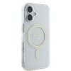 Guess GUHMP16SHFGERET iPhone 166.1 przeźroczysty/transparent hardcase IML Glitter Circle MagSafe